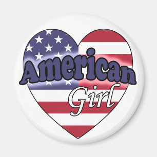 Amerikaans meisje magneet