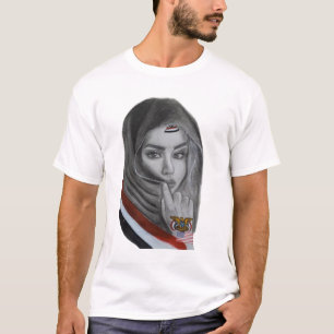 Amerikaans meisje met Jemenitische wortels – Jemen T-shirt