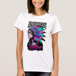 amerikaans meisje t-shirt