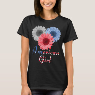 Amerikaans meisje t-shirt