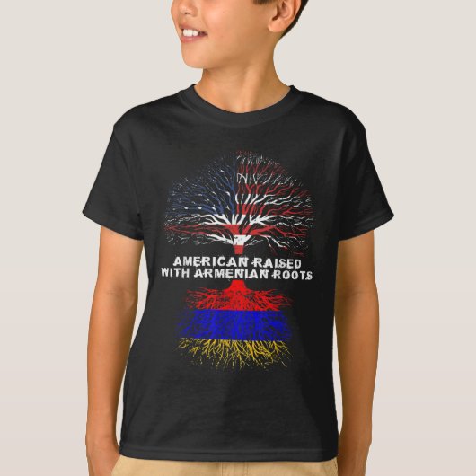 Amerikaans met Armeense wortels Armenië T-shirt (Voorkant)