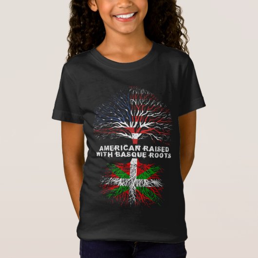 Amerikaans met Baskische wortels T-shirt (Voorkant)