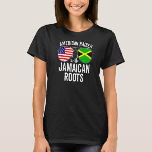 Amerikaans met Jamaicaanse roet Usa Jamaica Fl T-shirt