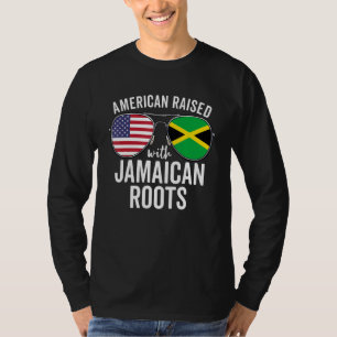 Amerikaans met Jamaicaanse roet Usa Jamaica Fl T-shirt