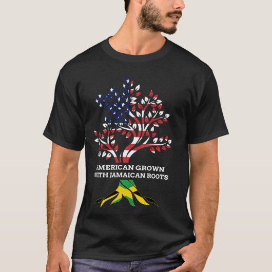Amerikaans met Jamaicaanse roots, Jamaica Herita T-shirt (Voorkant)