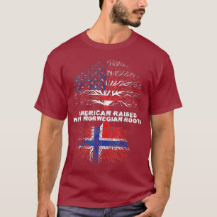 Amerikaans met Noorse wortels Noorwegen T-shirt
