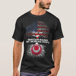 Amerikaans met Okinawa Roots Japan T-shirt