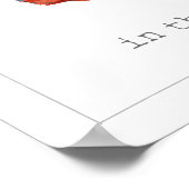 Amerikaans | Mijn hart ligt op de Amerikaanse kaar Poster (Hoek)