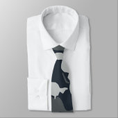 Amerikaans militair Camouflage grijs Camo Seamless Stropdas (Gebonden)