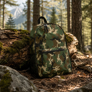Amerikaans militair camouflagepatroon bedrukte rugzak