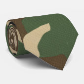 Amerikaans militair camouflagepatroon stropdas (Opgerold)