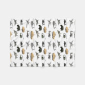 Amerikaans militair patroon fleece deken (Voorkant (Horizontaal))