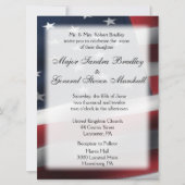 Amerikaans militair thema Uitnodiging om te vliege (Voorkant)