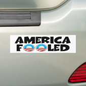 Amerikaans misleid anti-Obama spul Bumpersticker (Op auto)