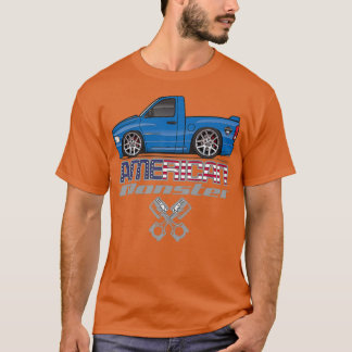 Amerikaans Monster Blue 2 T-shirt