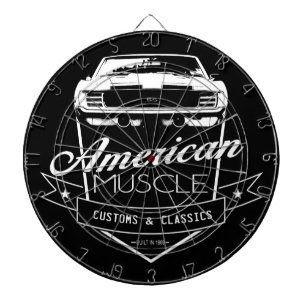 Amerikaans Musculair Camaro Dartbord