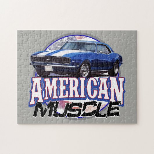 Amerikaans Musculair Camaro Legpuzzel (Horizontaal)