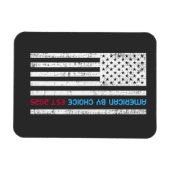 Amerikaans naar keuze EST.2025 Magneet (Horizontaal)