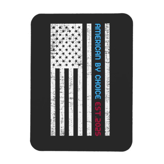 Amerikaans naar keuze EST.2025 Magneet (Verticaal)