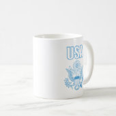 Amerikaans nationaal embleem koffiemok (Voorkant rechts)