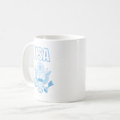Amerikaans nationaal embleem koffiemok (Voorkant links)