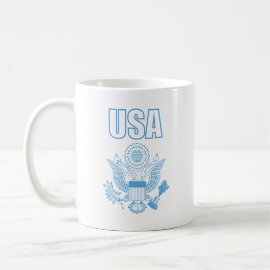 Amerikaans nationaal embleem koffiemok (Links)