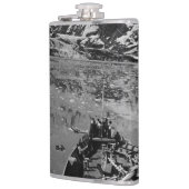  Amerikaans nationaal monument voor Alaska glacier Heupfles (Links)