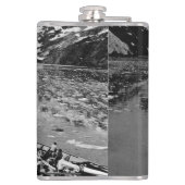  Amerikaans nationaal monument voor Alaska glacier Heupfles (Achterkant)