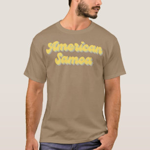 amerikaans nationaal park honing gele funky t-shirt