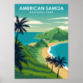 Amerikaans nationaal park Samoa Poster (Voorkant)