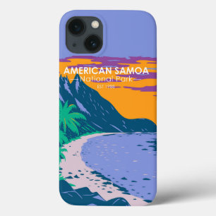Amerikaans nationaal park Samoa - strand Case-Mate iPhone Case