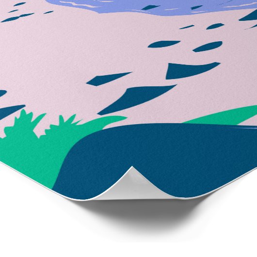 Amerikaans nationaal park Samoa - strand Poster (Hoek)