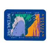 Amerikaans nationaal park van Samoa voor zware str Magneet (Horizontaal)