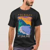 Amerikaans nationaal park van Samoa voor zware str T-shirt (Voorkant)