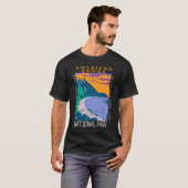 Amerikaans nationaal park van Samoa voor zware str T-shirt (Voorkant volledig)