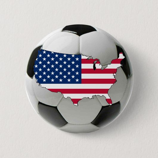 Amerikaans nationaal team ronde button 5,7 cm (Voorkant)