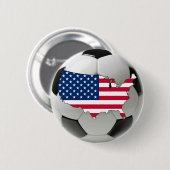 Amerikaans nationaal team ronde button 5,7 cm (Voorkant /achterkant)