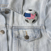 Amerikaans nationaal team ronde button 5,7 cm (In situ)