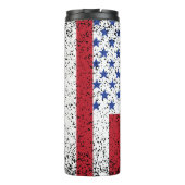 Amerikaans nationaal therma Amerikaanse vredesvlag Thermosbeker (Achterkant)