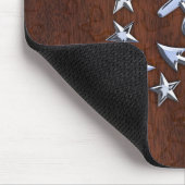 Amerikaans Nautical Yacht Flag Anchor Decor Muismat (Hoek)