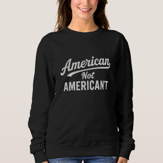 Amerikaans niet amerikaans't trui (Voorkant)