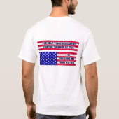 Amerikaans noodsignaal t-shirt (Achterkant)