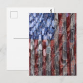 Amerikaans offer briefkaart (Voorkant / Achterkant)