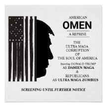 Amerikaans Omen in het zwart