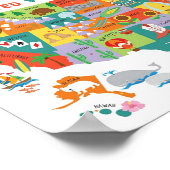 Amerikaans onderwijs poster (Hoek)