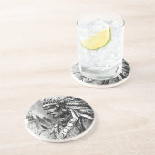 Amerikaans Onderzetter van Indische opperbevelhebb (Zijkant)