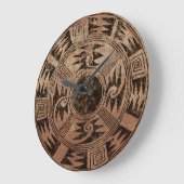 Amerikaans ontwerp van een Indiase mand Grote Klok (Hoek)