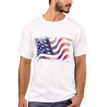 Amerikaans  ontwerp voor vlaggenpatriottisch ontwe