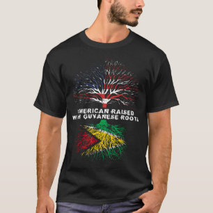 Amerikaans opgevoed met Guyanese roots Guyana T-shirt