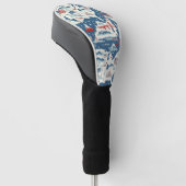 Amerikaans oriëntatiepatroon (2) Golfheadcover (Schuin)